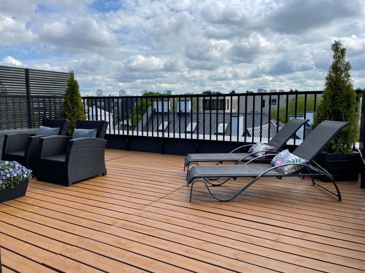 City Terrace Apartment Avangard - Large Private Roof Terrace Tallinn Exterior photo